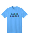 Delightful Easter Eggs - Happy Easter Adult T-Shirt Collection-Mens T-shirts-TooLoud-Aquatic-Blue-Small-Davson Sales