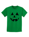 Delightful Jack O' Lantern Pumpkin Face - A Children's T-Shirt Collection for Joyful Moments-Mens T-shirts-TooLoud-Kelly-Green-X-Small-Davson Sales