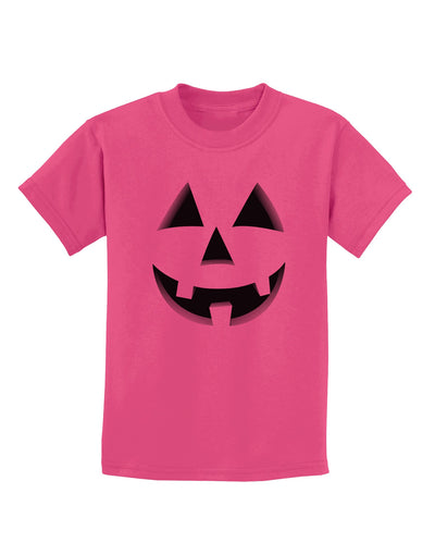 Delightful Jack O' Lantern Pumpkin Face - A Children's T-Shirt Collection for Joyful Moments-Mens T-shirts-TooLoud-Sangria-X-Small-Davson Sales