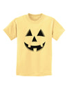 Delightful Jack O' Lantern Pumpkin Face - A Children's T-Shirt Collection for Joyful Moments-Mens T-shirts-TooLoud-Daffodil-Yellow-X-Small-Davson Sales