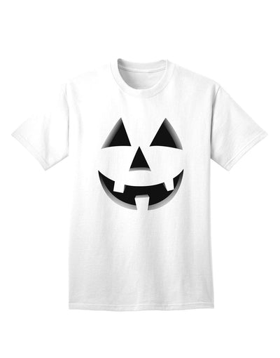 Delightful Jack O' Lantern Pumpkin Face - Adult T-Shirt for Festive Fun-Mens T-shirts-TooLoud-White-Small-Davson Sales