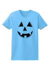 Delightful Jack O' Lantern Pumpkin Face - Women's T-Shirt Collection-Mens T-shirts-TooLoud-Aquatic-Blue-X-Small-Davson Sales