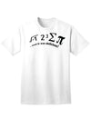 Delightful and Appetizing Adult T-Shirt - I Ate Sum Pi and It Was Absolutely Delicious-Mens T-shirts-TooLoud-White-Small-Davson Sales