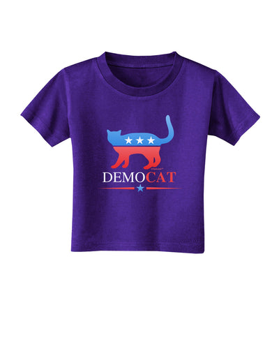 DemoCAT Toddler T-Shirt Dark-Toddler T-Shirt-TooLoud-Purple-2T-Davson Sales