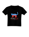 DemoCAT Toddler T-Shirt Dark-Toddler T-Shirt-TooLoud-Black-2T-Davson Sales