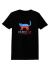 DemoCAT Womens Dark T-Shirt-TooLoud-Black-X-Small-Davson Sales