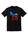 Democrat Bubble Symbol Adult Dark T-Shirt-Mens T-Shirt-TooLoud-Black-Small-Davson Sales