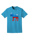 Democrat Bubble Symbol Adult Dark T-Shirt-Mens T-Shirt-TooLoud-Turquoise-Small-Davson Sales