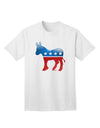 Democrat Bubble Symbol Adult T-Shirt-unisex t-shirt-TooLoud-White-Small-Davson Sales