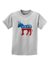 Democrat Bubble Symbol Childrens T-Shirt-Childrens T-Shirt-TooLoud-AshGray-X-Small-Davson Sales