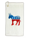 Democrat Bubble Symbol Micro Terry Gromet Golf Towel 11&#x22;x19-Golf Towel-TooLoud-White-Davson Sales