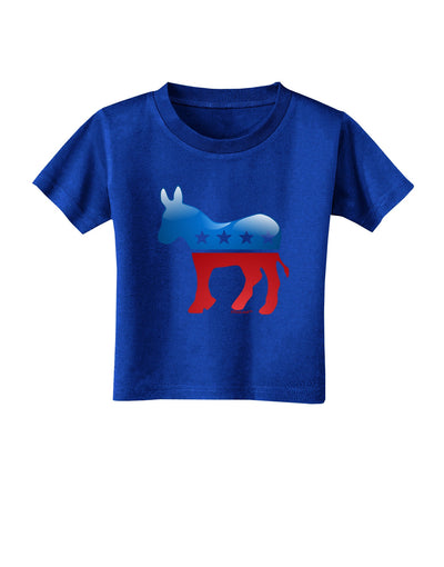 Democrat Bubble Symbol Toddler T-Shirt Dark-Toddler T-Shirt-TooLoud-Royal-Blue-2T-Davson Sales