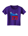 Democrat Bubble Symbol Toddler T-Shirt Dark-Toddler T-Shirt-TooLoud-Purple-2T-Davson Sales