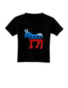 Democrat Bubble Symbol Toddler T-Shirt Dark-Toddler T-Shirt-TooLoud-Black-2T-Davson Sales