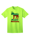 Democrat Party Animal Adult T-Shirt-unisex t-shirt-TooLoud-Neon-Green-Small-Davson Sales