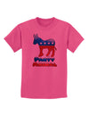 Democrat Party Animal Childrens T-Shirt-Childrens T-Shirt-TooLoud-Sangria-X-Small-Davson Sales