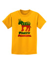 Democrat Party Animal Childrens T-Shirt-Childrens T-Shirt-TooLoud-Gold-X-Small-Davson Sales