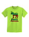 Democrat Party Animal Childrens T-Shirt-Childrens T-Shirt-TooLoud-Lime-Green-X-Small-Davson Sales