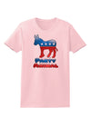 Democrat Party Animal Womens T-Shirt-Womens T-Shirt-TooLoud-PalePink-X-Small-Davson Sales