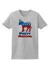 Democrat Party Animal Womens T-Shirt-Womens T-Shirt-TooLoud-AshGray-X-Small-Davson Sales