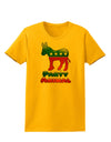 Democrat Party Animal Womens T-Shirt-Womens T-Shirt-TooLoud-Gold-X-Small-Davson Sales