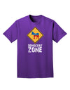 Democrat Zone Adult Dark T-Shirt-Mens T-Shirt-TooLoud-Purple-Small-Davson Sales