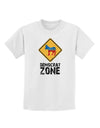 Democrat Zone Childrens T-Shirt-Childrens T-Shirt-TooLoud-White-X-Small-Davson Sales