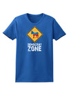 Democrat Zone Womens Dark T-Shirt-TooLoud-Royal-Blue-X-Small-Davson Sales