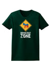 Democrat Zone Womens Dark T-Shirt-TooLoud-Forest-Green-Small-Davson Sales