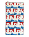 Democratic Symbol All Over Micro Terry Gromet Golf Towel 15 x 22 Inch All Over Print-Golf Towel-TooLoud-White-Davson Sales