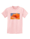 Desert Landscape Watercolor Childrens T-Shirt-Childrens T-Shirt-TooLoud-PalePink-X-Small-Davson Sales