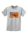 Desert Landscape Watercolor Childrens T-Shirt-Childrens T-Shirt-TooLoud-AshGray-X-Small-Davson Sales