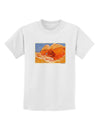 Desert Landscape Watercolor Childrens T-Shirt-Childrens T-Shirt-TooLoud-White-X-Small-Davson Sales