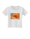 Desert Landscape Watercolor Toddler T-Shirt-Toddler T-Shirt-TooLoud-White-2T-Davson Sales