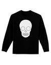 Design Your Own Day of the Dead Calavera Adult Long Sleeve Dark T-Shirt-TooLoud-Black-Small-Davson Sales