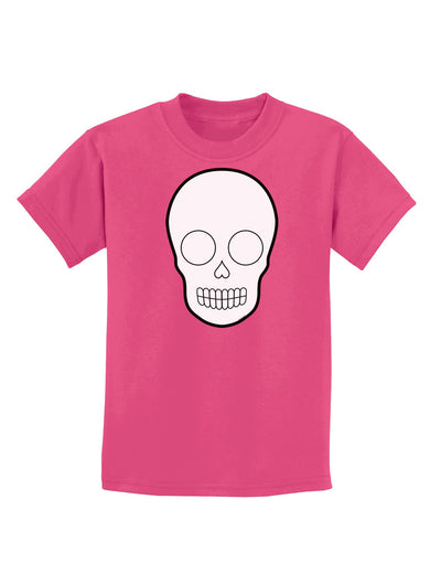 Design Your Own Day of the Dead Calavera Childrens Dark T-Shirt-Childrens T-Shirt-TooLoud-Sangria-X-Small-Davson Sales