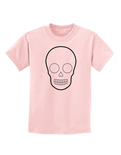 Design Your Own Day of the Dead Calavera Childrens T-Shirt-Childrens T-Shirt-TooLoud-PalePink-X-Small-Davson Sales