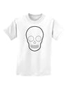 Design Your Own Day of the Dead Calavera Childrens T-Shirt-Childrens T-Shirt-TooLoud-White-X-Small-Davson Sales