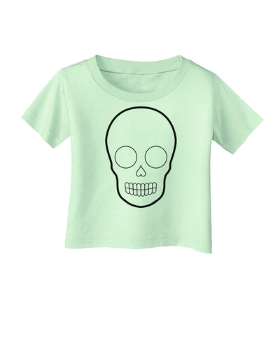 Design Your Own Day of the Dead Calavera Infant T-Shirt-Infant T-Shirt-TooLoud-Light-Green-06-Months-Davson Sales