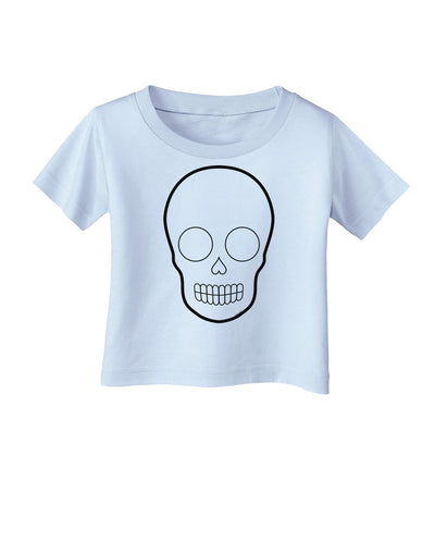 Design Your Own Day of the Dead Calavera Infant T-Shirt-Infant T-Shirt-TooLoud-Light-Blue-06-Months-Davson Sales