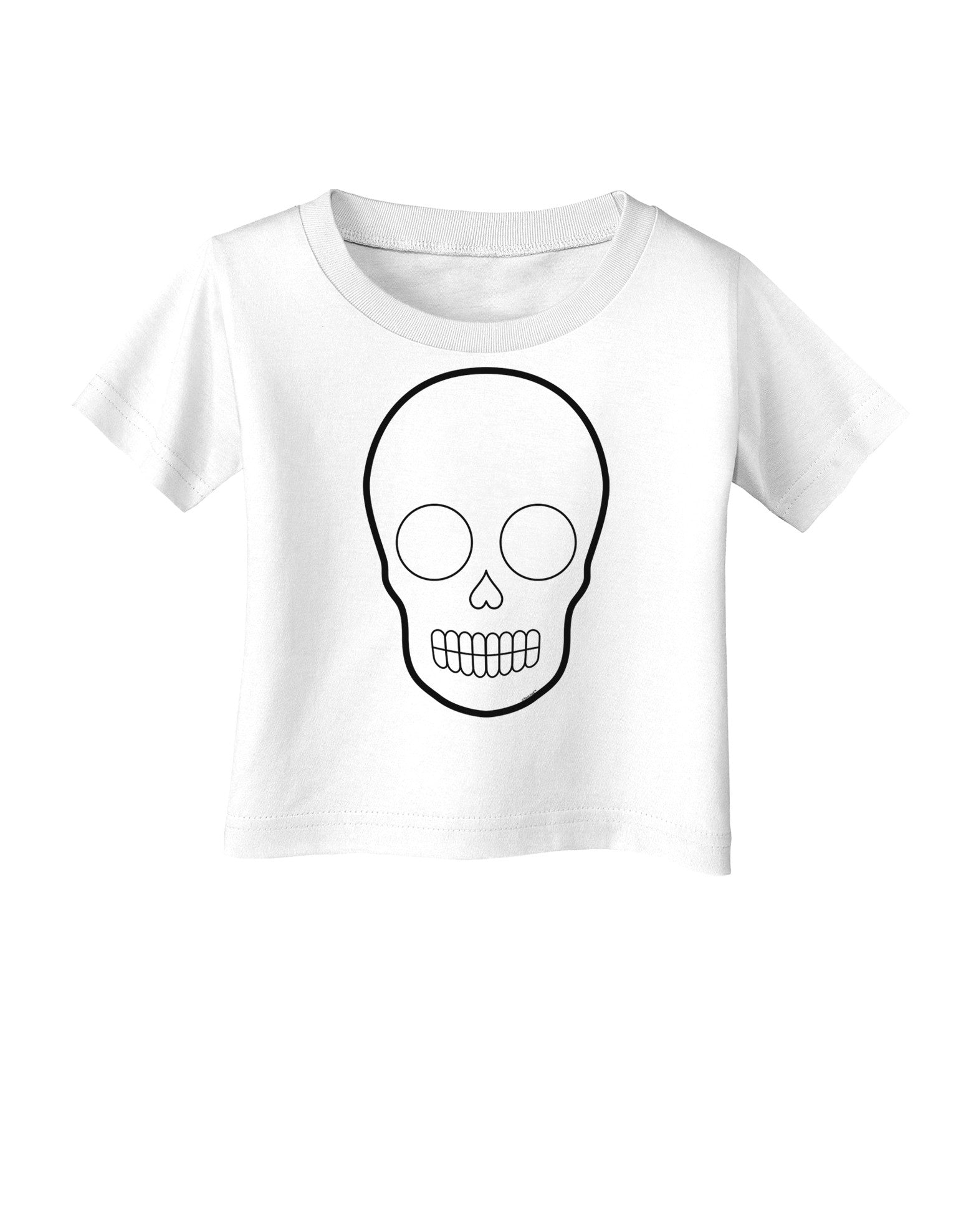 Design Your Own Day of the Dead Calavera Infant T-Shirt-Infant T-Shirt-TooLoud-White-06-Months-Davson Sales