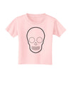 Design Your Own Day of the Dead Calavera Toddler T-Shirt-Toddler T-Shirt-TooLoud-Light-Pink-2T-Davson Sales