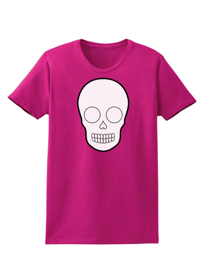 Design Your Own Day of the Dead Calavera Womens Dark T-Shirt-TooLoud-Hot-Pink-Small-Davson Sales