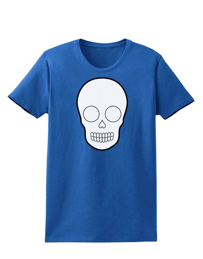 Design Your Own Day of the Dead Calavera Womens Dark T-Shirt-TooLoud-Royal-Blue-X-Small-Davson Sales