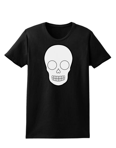Design Your Own Day of the Dead Calavera Womens Dark T-Shirt-TooLoud-Black-X-Small-Davson Sales