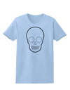 Design Your Own Day of the Dead Calavera Womens T-Shirt-Womens T-Shirt-TooLoud-Light-Blue-X-Small-Davson Sales