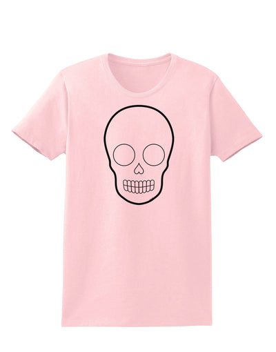 Design Your Own Day of the Dead Calavera Womens T-Shirt-Womens T-Shirt-TooLoud-PalePink-X-Small-Davson Sales