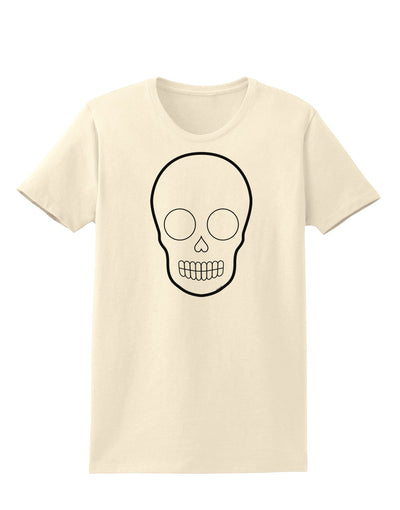 Design Your Own Day of the Dead Calavera Womens T-Shirt-Womens T-Shirt-TooLoud-Natural-X-Small-Davson Sales