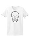 Design Your Own Day of the Dead Calavera Womens T-Shirt-Womens T-Shirt-TooLoud-White-X-Small-Davson Sales