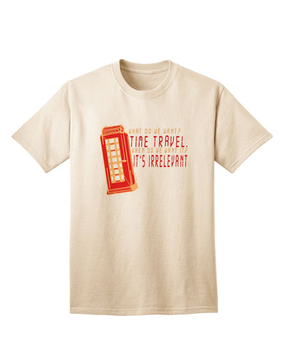 Desired: Time Travel Enthusiasts Unite with Our Irrelevant Adult T-Shirt-Mens T-shirts-TooLoud-Natural-Small-Davson Sales
